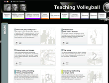 Tablet Screenshot of coaching-volleyball.com